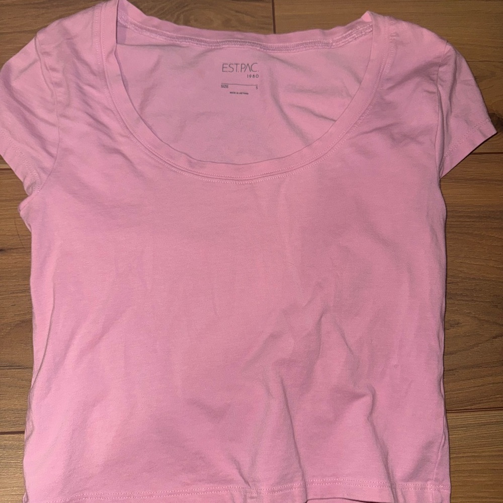 PacSun Light Pink Crop Top